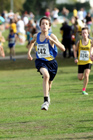 Dominic Peterson (Leeds City), under-13 boya, Northern Cross Country Relay, Graves Park, Sheffield